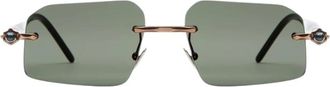 Kuboraum Maske P64 - Bronze / Havana Sunglasses