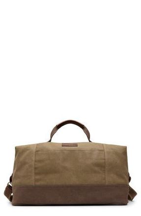 Brooks Brothers Lafayette Canvas Duffle Bag in Khaki at Nordstrom Rack