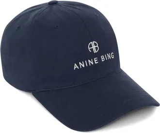 Anine Bing Jeremy honkbalpet - Blauw