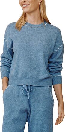 Bella Dahl Cashmere & Wool-Blend Crew Neck Sweater