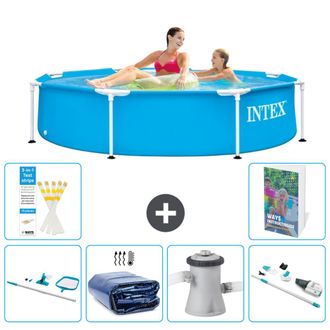 Intex Piscina Con Estructura Redonda - 244x51 Cm - 7-piezas S149