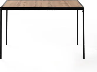 Urban Meuble Escritorio de trabajo de madera y metal con diseño minimalista