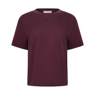 Nukus Nukus - Luna Shirt NK - Dames - Tops - Rood - Maat: 3XL Katoen