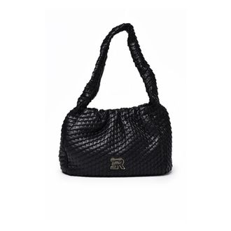 Ermanno Scervino Shoulder Bags, female, Black, Size: ONE SIZE Hobo Teagan