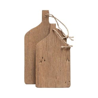 Chehoma Bandeja de madera color topo