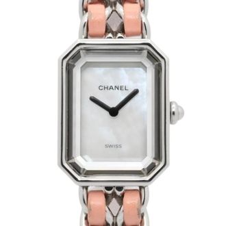 Chanel Pre-owned Vintage Polshorloge - Dames - Vintage Horloges - Wit - ONE Size - Leer - Vintage