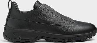 Ermenegildo Zegna Mens Triple Stitch TM leather Monte sneakers Men