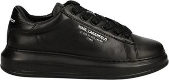 Karl Lagerfeld Kapri Sneakers - Heren - Sneakers - Zwart - 42 EU - Leer - Schoenen