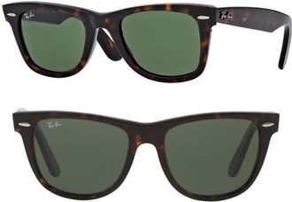 Ray-Ban 54mm Wayfarer Sunglasses in Dark Tortoise at Nordstrom