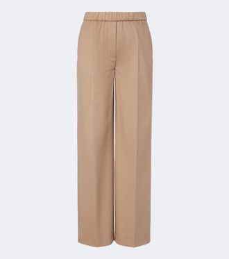 Dorothee Schumacher Soft Silhouettes wool wide-leg pants