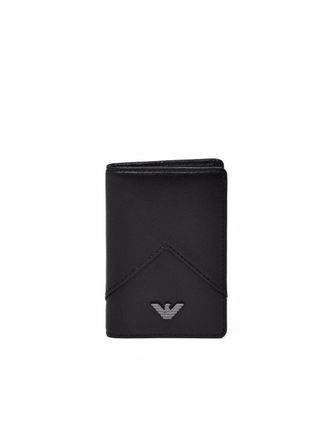 Emporio Armani Black Ovine Nappa Cardholder