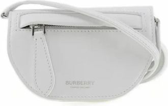 Burberry Pre-owned Fabric shoulder-bags - Dames - Vintage Schoudertas - Wit - ONE Size - Vintage