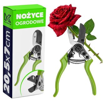 OEM Tijeras De Podar, Dise&ntilde;o Ergon&oacute;mico, Hojas De Acero Al Carbono, Color Verde