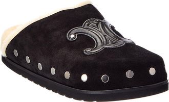 Celine Celine Pitea Leather Clog