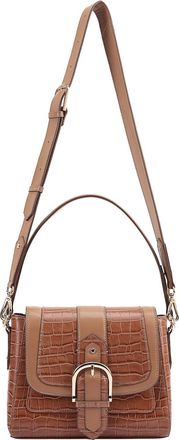 Paul Costelloe Womens Langford Leather Multi Way Bag - Brown - One Size