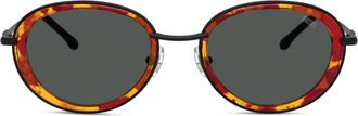 Diesel Oval sunglasses - Sunglasses - Unisex - Black