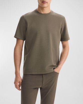 Theory Mens Delroy Double-Knit T-Shirt