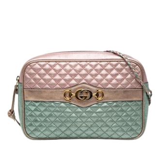 Gucci Pre-owned Cross Body Bags, female, Multicolor, Size: ONE SIZE Pre-owned Vintage Crossbody Bag