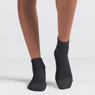 Nike Womens SKIMS Dri-FIT Quarter Socks (3 Pairs) in Brown | IQ8106-904