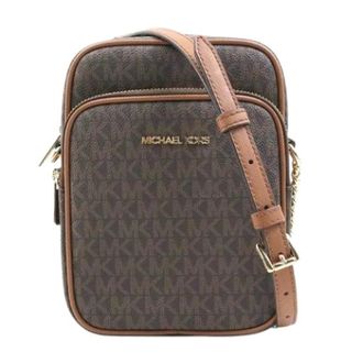 Michael Kors Pre-owned Canvas Schoudertas - Dames - Pre-owned - Bruin - Maat: ONE Size