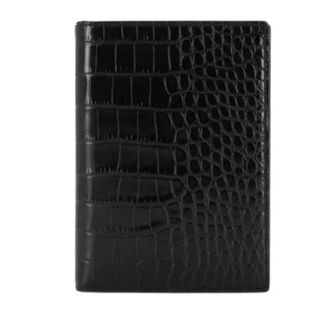 Tom Ford Crocodile-print Leather Wallet - male - Tom Ford - Wallets & Cardholders - Black - ONE SIZE - Accessories