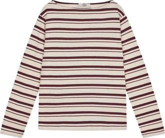 Mads Norgaard Tops, Dames, Veelkleurig, XS, Katoen, Pablo Gabi Tee Long Sleeve