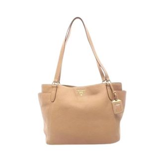 Prada Bolso Tote Vintage Pre-owned - Pre-owned - Mujer - Beige - ONE SIZE