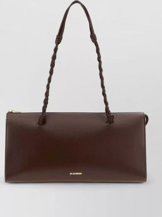 Jil Sander tangle leather shoulder bag