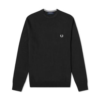 Fred Perry Heren, Sweatshirts & Hoodies, Zwart, Maat: XL Katoen