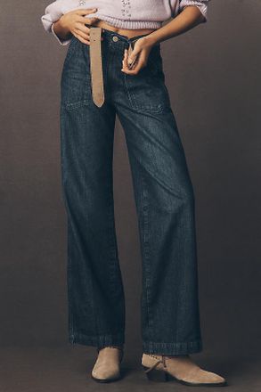 Amo Greta High-Rise Wide-Leg Trouser Jeans