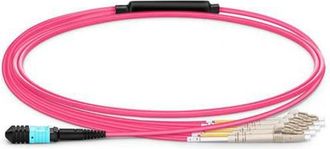 OEM Cable De Fibra &Oacute;ptica/infiniband Lanview Lvo230501-mtp De 1 M, Color Morado