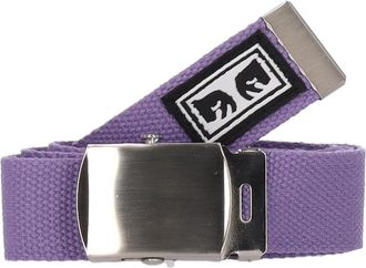 Obey Zijden Lavendel Heren Stoffen Riem - Heren - Riemen - Paars - ONE Size - Accessoires