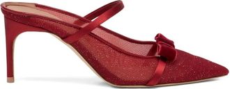 Malone Souliers Mules Aurora con tacco 70mm - Rosso