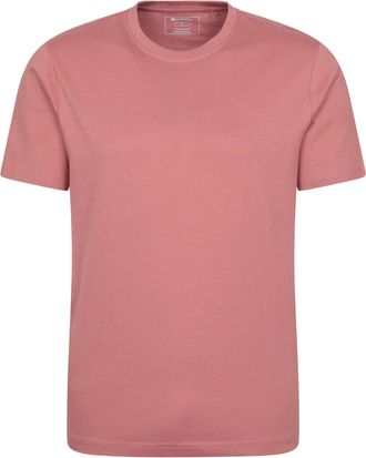 Mountain Warehouse Flint Mens Crew Neck T-Shirt - Breathable & Lightweight Mens Top with Stylish Design - Best for Autumn, Winter, Outdoors, Holidays & Everyday wear Rus