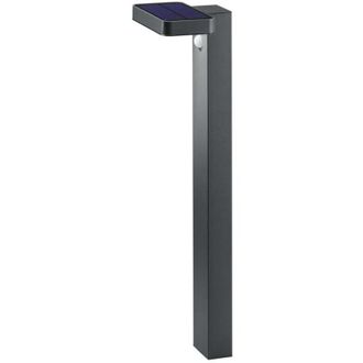 Reality Esquel palo led da esterno solare ricaricabile antracite con sensore di movimento IP44 H.60CM