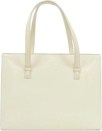 Loewe Pre-owned Leather Handbag - Dames - Vintage Shopper - Beige - ONE Size - Leer - Vintage