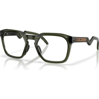 Oakley 52mm Square optical glasses in Green at Nordstrom