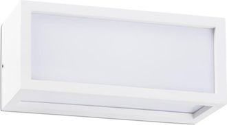 Faro Barcelona Tejo Lampada Da Parete Bianco 1 X E27 20w Marca Faro