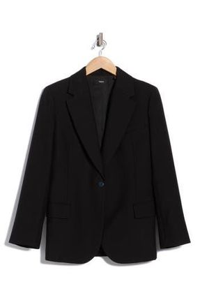 Theory Fitted Blazer in Black at Nordstrom Rack, Size 0