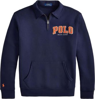 Polo Ralph Lauren zip-collar polo sweatshirt - Blu