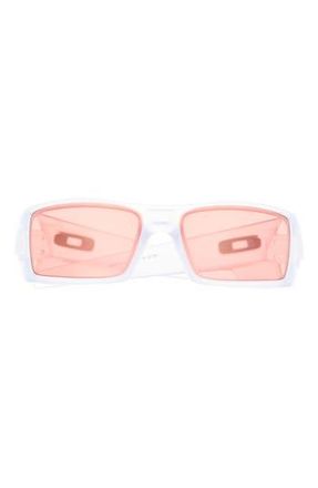 Oakley 60mm Rectangular Sunglasses in Clear/Coral at Nordstrom Rack