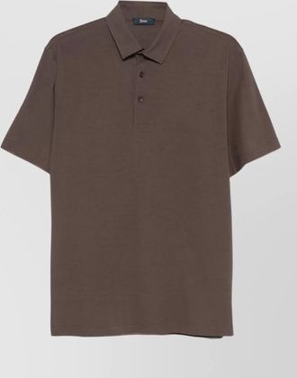 Herno cotton polo shirt