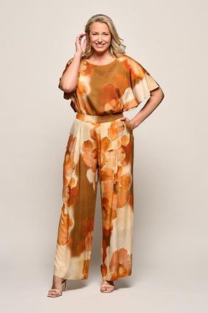 Mart Visser Abigail Print Top Oranje / Multi Maxi