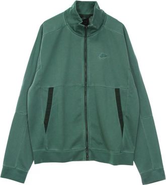 Nike High Neck Zip-through Jacket - Heren - Sportshirts - Groen - XL - Polyester - Fitness