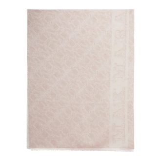 Max Mara Scarves, female, Gray, Size: ONE SIZE Jacquard Stole