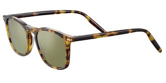 Serengeti Eyewear Delio Polarized SS021004 Mens Sunglasses Tortoiseshell Size 51
