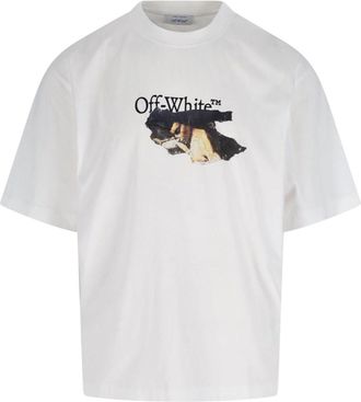 Off-white paint Arrow T-shirt