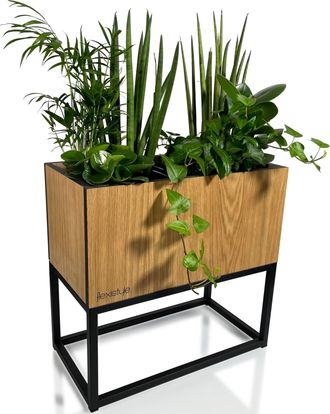 OEM Soporte Para Flores Loft Fiorino De Roble, 42 X 22 X 40 Cm