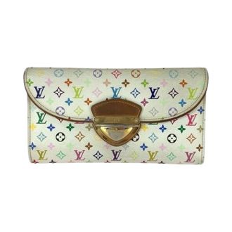 Louis Vuitton Pre-owned Wallets, female, Multicolor, Size: ONE SIZE Pre-owned Monogram Multicolore Portefeuille Eugenie Long Wallet
