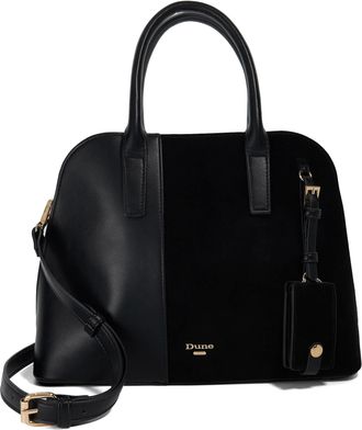 Dune London Womens Accessories Dandelions M - Textured Tote Bag - Black - One Size